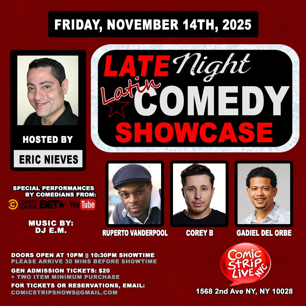 Late Night Latin Comedy Showcase - LatinPartyCruise.com Late Night Latin Comedy Showcase - LatinPartyCruise.com